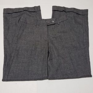 H&M Women's Dress Pant Size 4 Slacks Business Gray